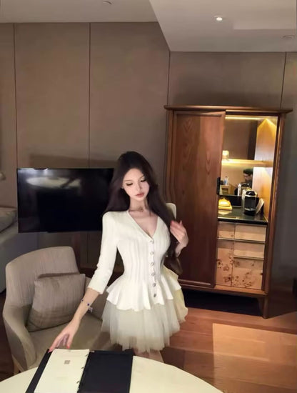 Mermaid White Knit  /マーメイドホワイトニット