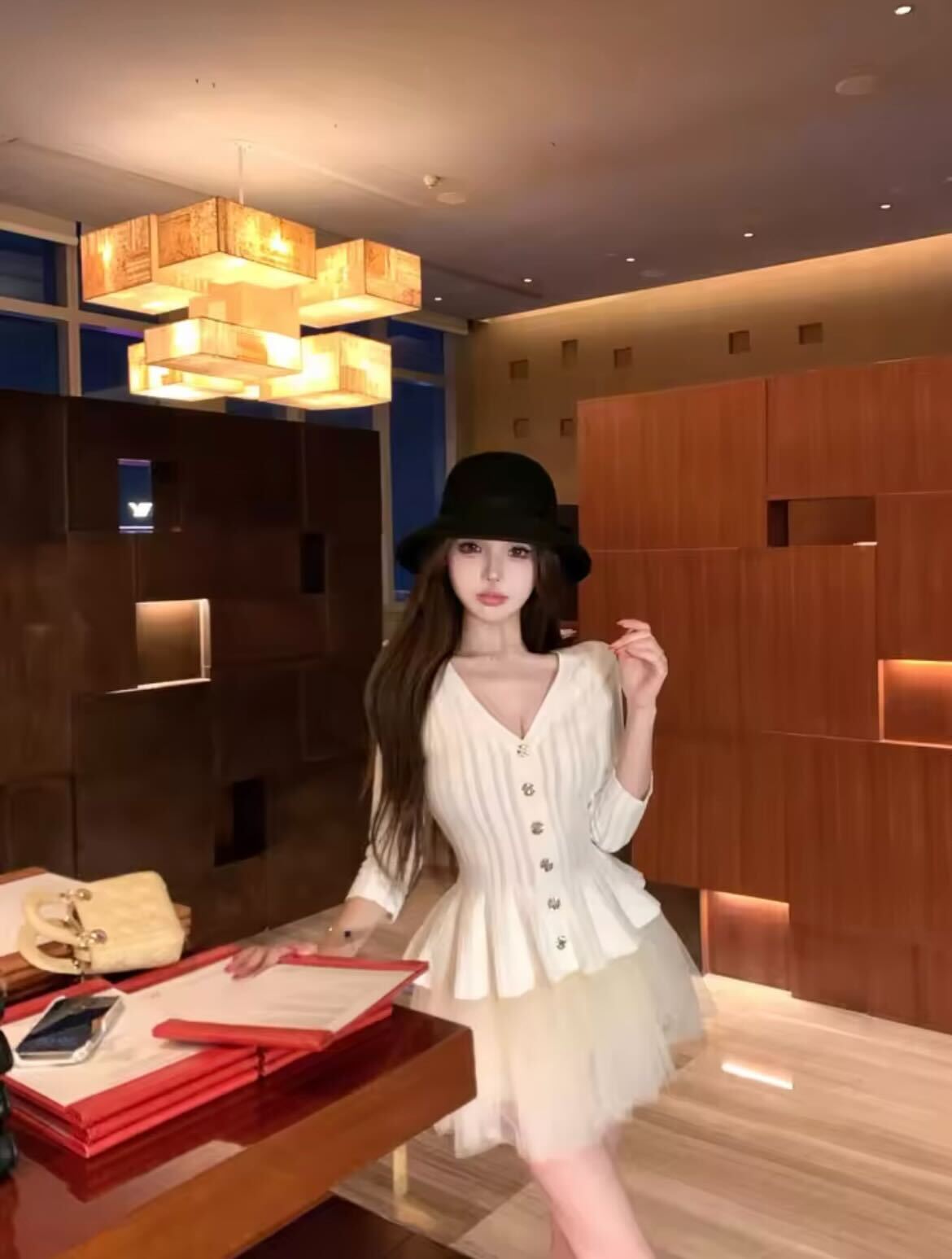 Mermaid White Knit  /マーメイドホワイトニット