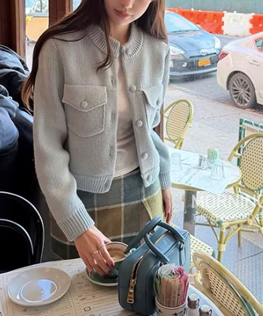 Front Button Knit Cardigan / フロントボタンニットカーディガン