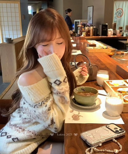 Canadian Knit Sweater/ノルディック柄 カナディアンニットセーター